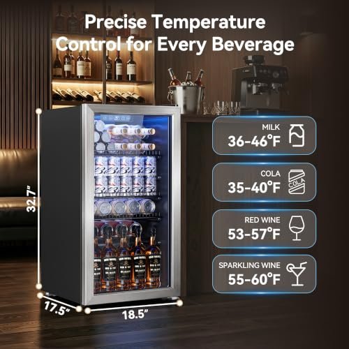 3.2 Cuft Beverage Fridge